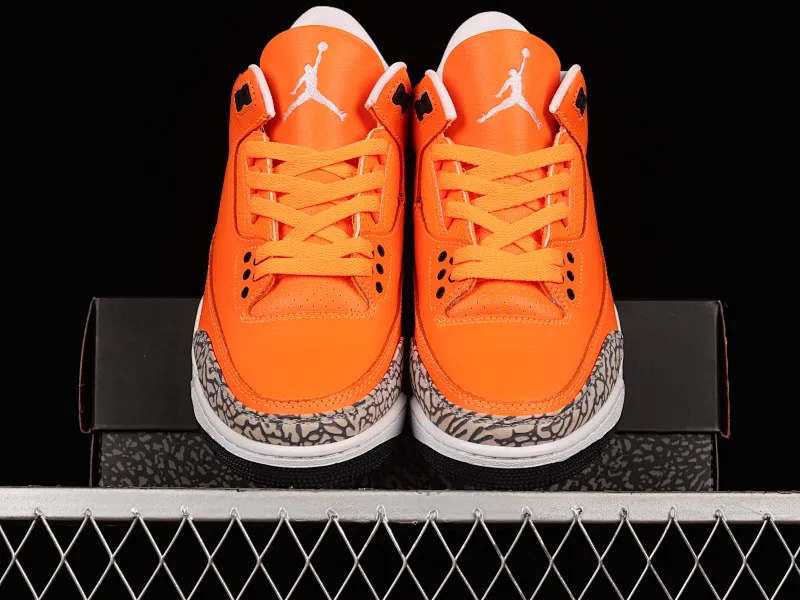 All categories Air Jordan Jordan series basketball shoes Air Jordan 3 Air Jordan 3 Retro "Orange" AJ3 Joe 3 cement orange CT8532-801